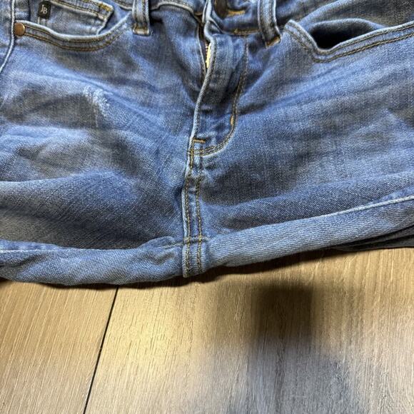 Judy Blue Relaxed Fit Distressed Jeans Women’s Size 5/27 JB8271DK Mid Rise - Picture 10 of 15